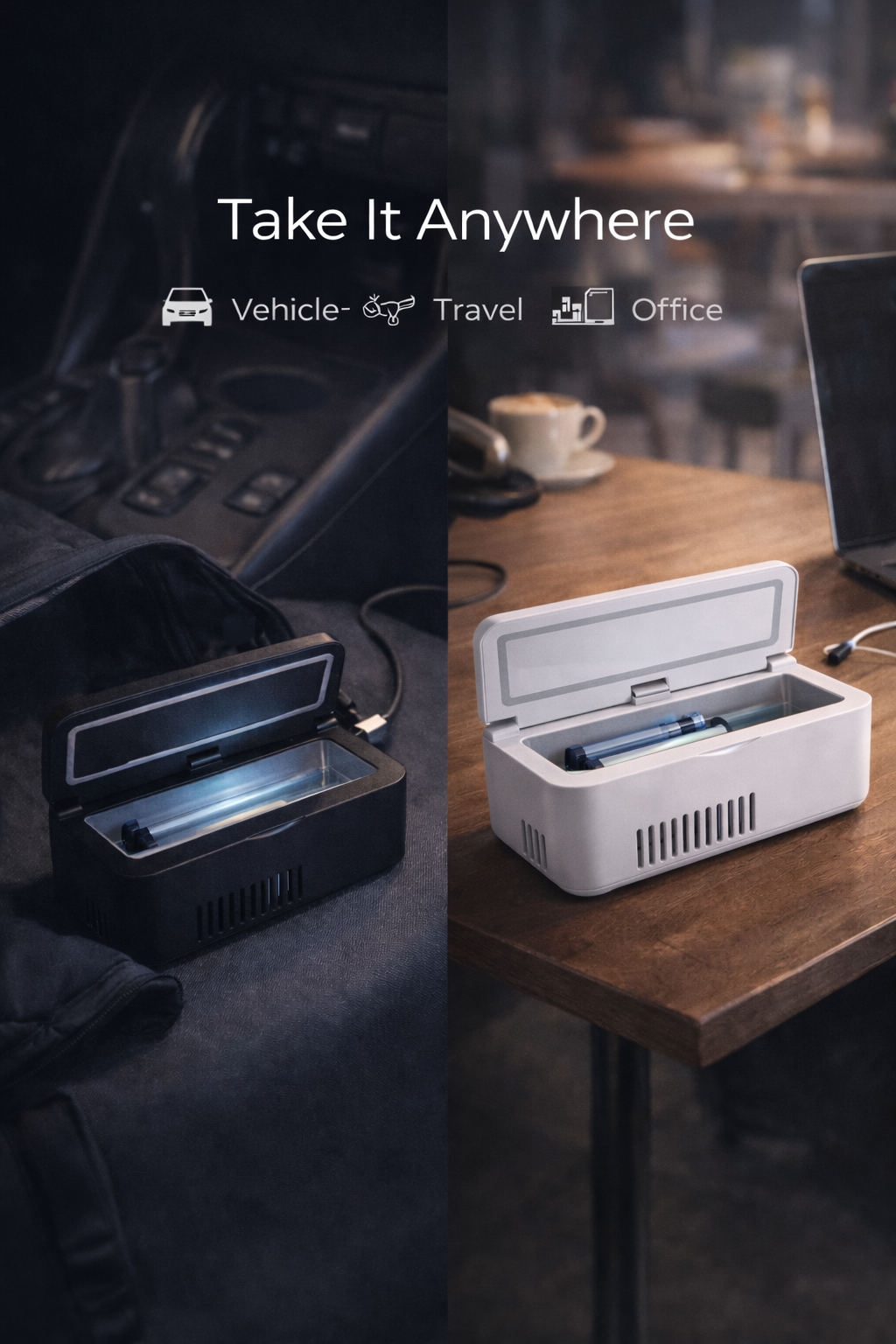 PepPal Mini Cooling Fridge